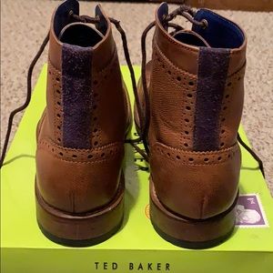 ted baker mens sealls 3 brogue ankle boot